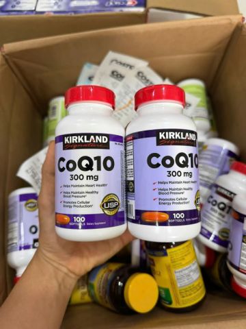 Viên hỗ trợ tim mạch Kirkland Signature CoQ10 300mg 100 viên