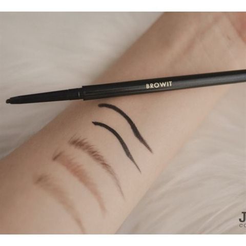 (Bao Test) Kẻ Viền Mắt Trong Browit Màu Đen Midnight Black Chính hãng