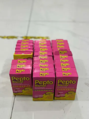 Kẹo ngậm hỗ trợ dạ dày Pepto Bismol vị Original 30 viên