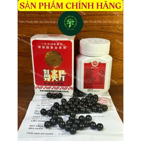 Viên Kháng Khuẩn Tỷ Viêm Phiến TQ Xoang 100 Viên 751279
