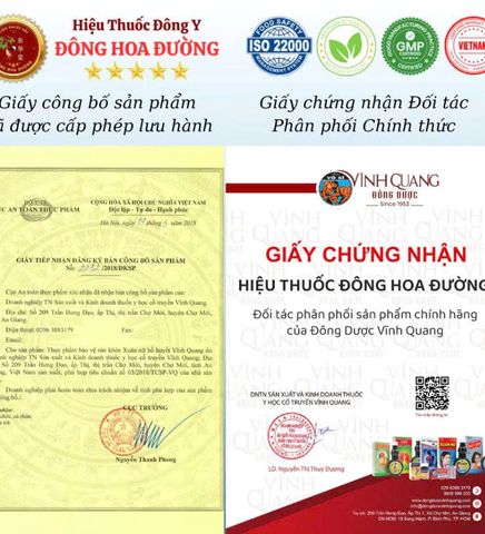 Giúp bổ huyết, điều hòa kinh nguyệt, giảm đau bụng kinh. VIÊN XUÂN NỮ BỔ HUYẾT VĨNH QUANG