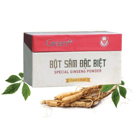 Bột Nhân Sâm Wisconsin Đặc Biệt - Hỗ Trợ Giảm Mệt Mỏi và Tăng Cường Sinh Lực (Hộp 30 Gói x 2g)