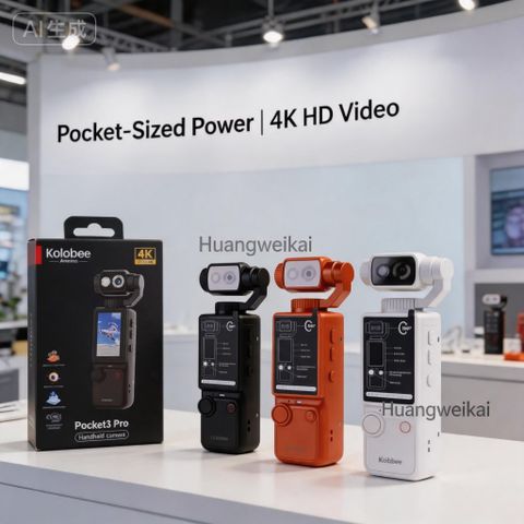 Camera cầm tay 4K Kalobee Pocket3 Pro ( tặng kèm thẻ nhớ 32Gb)