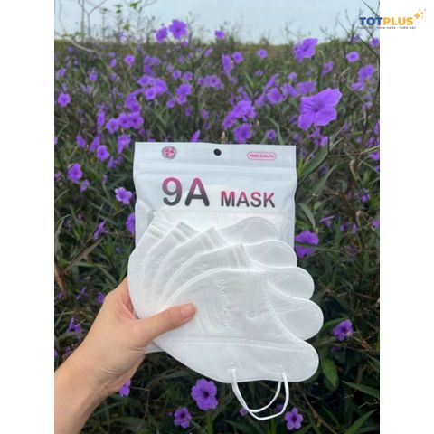 100 Chiếc Khẩu Trang 9A Thịnh Phát – 5 Lớp Chống Nắng, Kháng Khuẩn,Che Toàn Mặt, Quai Đeo Êm Tai
