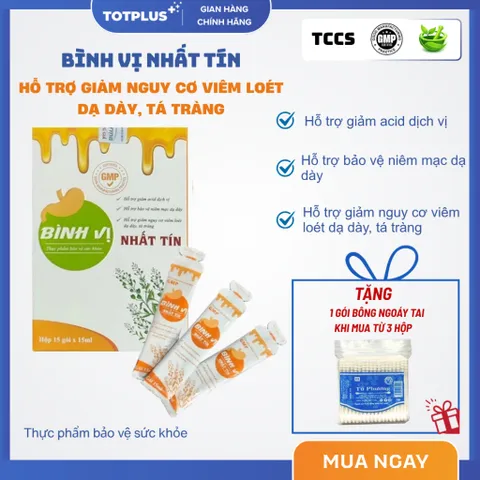 Bình Vị Nhất Tín – Hỗ Trợ Giảm Acid Dạ Dày,Bảo Vệ Niêm Mạc, Giảm Nguy Cơ Viêm Loét Dạ Dày Tá Tràng