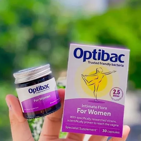 Optibac For Women – Men Vi Sinh Hỗ Trợ Cân Bằng Hệ Vi Khuẩn Vùng Kín | Hàng Anh Quốc Chính Hãng