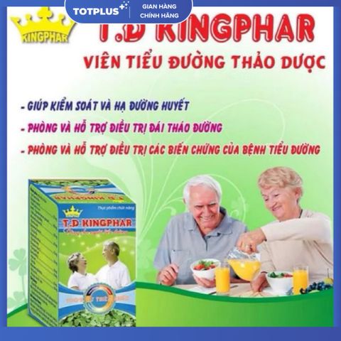 T.Đ Kingphar – Hỗ Trợ Giảm Đường Huyết, Ổn Định Đường Huyết Từ Thảo Dược