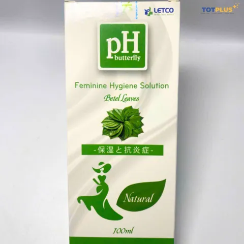 Dung Dịch Vệ Sinh Phụ Nữ PH Butterfly Hương Lá Trầu - Làm Sạch Dịu Nhẹ – Kháng Khuẩn – Cân Bằng pH