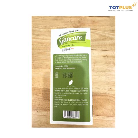 NT Gancare – Hỗ Trợ Mát Gan, Thanh Nhiệt, Giải Độc Gan Cho Trẻ Từ 1 Tuổi