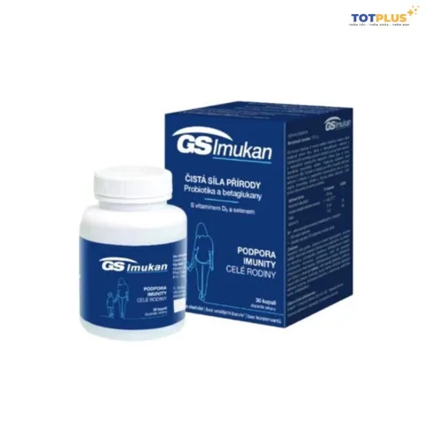 GS IMUKAN - Viên Uống Tăng Đề Kháng Cho Cả Nhà - Lọ 30 Viên