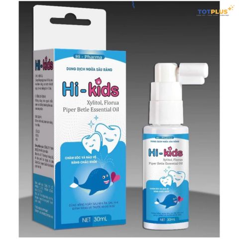 Hi-Kids – Xịt Chống Sâu Răng - Bảo Vệ Răng Sữa Cho Trẻ Em