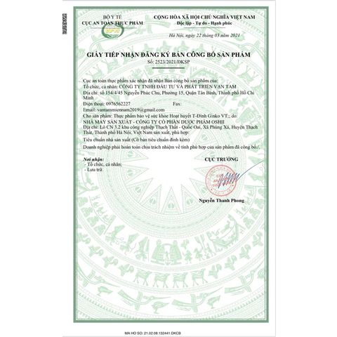 Hoạt Huyết T-Đình Ginko VT – Hỗ Trợ Tăng Cường Tuần Hoàn Não, Giảm Hoa Mắt Chóng Mặt