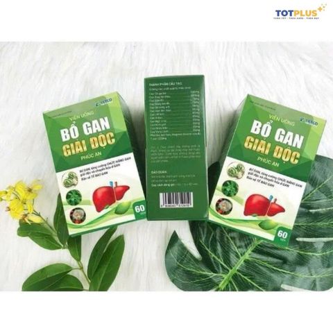 Viên Uống Bổ Gan Giải Độc Phúc An – Hỗ Trợ Tăng Cường Chức Năng Gan, Giảm Men Gan, Thanh Lọc Cơ Thể (Hộp 60 Viên)