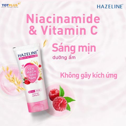 Gel Rửa Mặt Hazeline 100g - 40g - Da Sạch Sáng, Mịn Màng, Khỏe Khoắn - Chính hãng Unilever