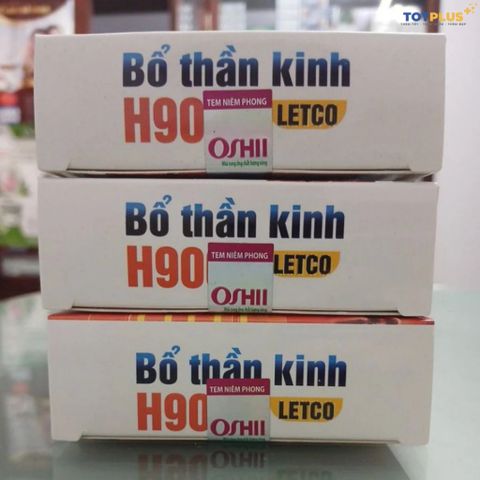 Bổ thần kinh H9000 Letco - Giúp giảm mệt mỏi, tê bì tay chân - Hộp 30 viên