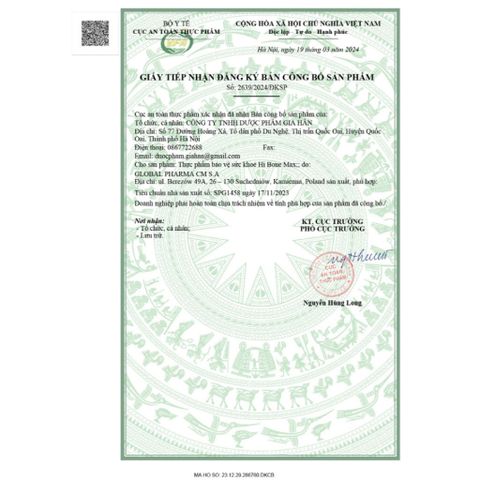 Vitamin D3,K2 Cho Trẻ Hi Bone Max – Tối Ưu Hấp Thu Canxi, Hỗ Trợ Phát Triển Xương, Răng Cho Trẻ