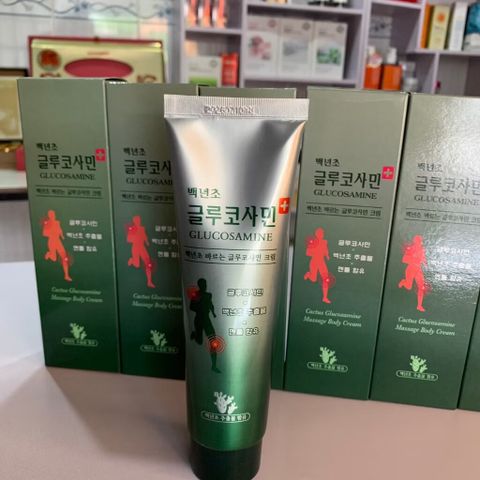 Dầu Xoa Bóp Glucosamine - Hỗ Trợ Giảm Đau Xương Khớp, Mỏi Gối, Đau Lưng, Vai Gáy - Hàng Chính Ngạch