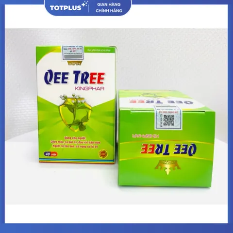 Combo 2 Hộp Qee Tree Kingphar Hỗ Trợ Trĩ, Táo Bón, Chảy Máu – Giảm Đau Rát Hậu Môn Hiệu Quả