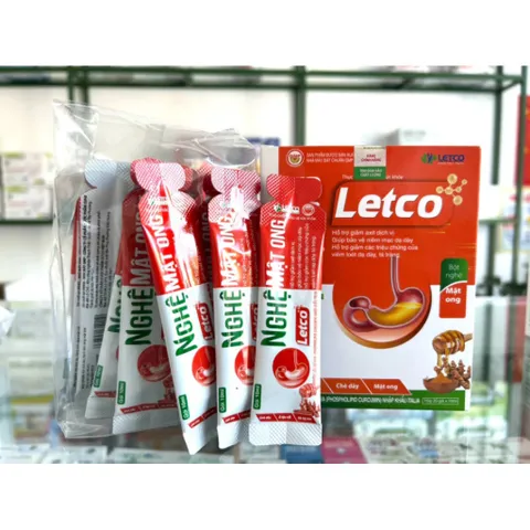 Nghệ Mật Ong Letco – Hỗ Trợ Bảo Vệ Dạ Dày, Hỗ Trợ Giảm Triệu Chứng Viêm Loét Dạ Dày Tá Tràng