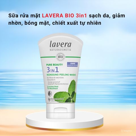 Sữa rửa mặt bạc hà 3 tác dụng làm sạch sâu, giảm nhờn