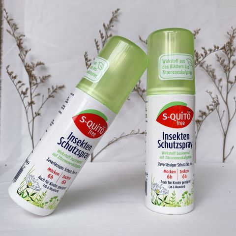 Xịt chống muỗi và côn trùng đốt Squito bảo vệ an toàn cho gia đình bàn 100ml