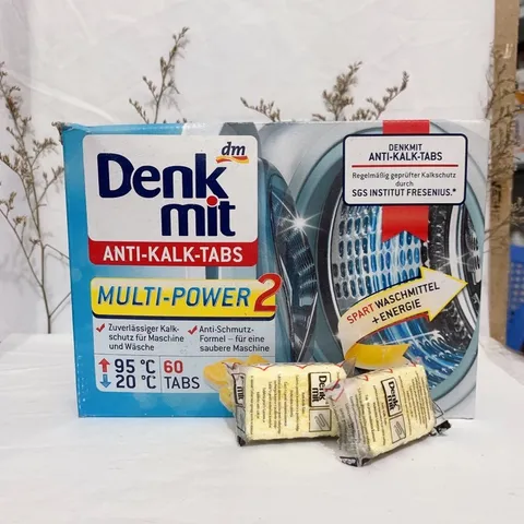 [Combo 5 viên] Viên tẩy lồng máy giặt Denkmit hàng Đức