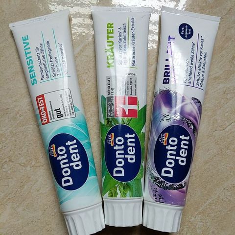 Kem đánh răng DONTODENT KRAUTER bảo vệ răng chắc khỏe tuýp 125ml