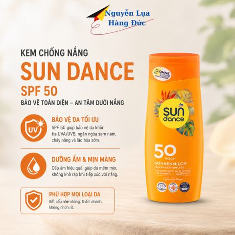 Kem chống nắng SUNDANCE SPF 50 dùng cho mặt và body