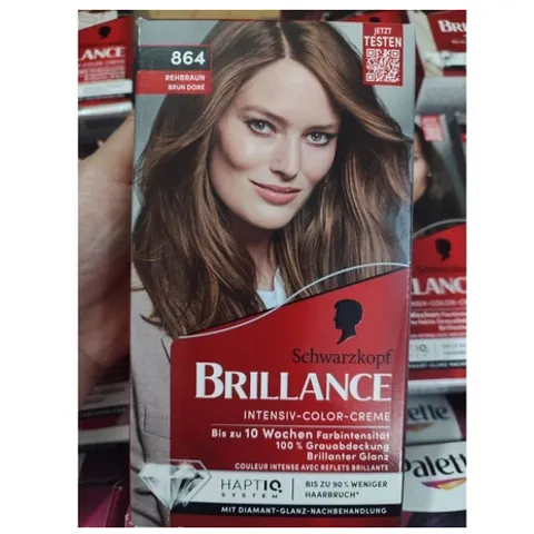 Nhuộm tóc Brillance Schwarzkopf đủ số, đủ màu, lên màu đẹp, hàng Đức