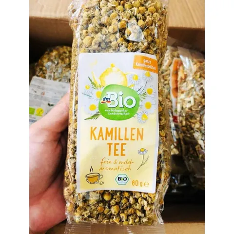Trà hoa cúc hữu cơ BIO thanh mát, thanh lọc cơ thể, lợi tiểu, ngủ ngon, giảm khô mỏi mắt, gói 60g