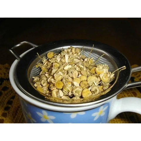 Trà hoa cúc hữu cơ BIO thanh mát, thanh lọc cơ thể, lợi tiểu, ngủ ngon, giảm khô mỏi mắt, gói 60g