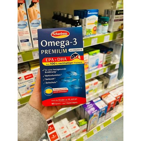 Schaebens Omega 3 Premium, hộp 70 viên