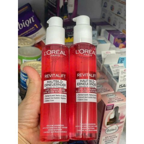 Sữa rửa mặt Revitalift Glow – Làm sạch chuyên sâu, sáng da, khô thoáng lỗ chân lông