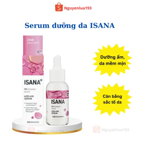 Serum dưỡng da ISANA, cân bằng độ ẩm, sắc tố da, chai 30ml