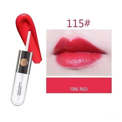 Son kiko 2 đầu số 115 màu đỏ, son lì, lâu trôi