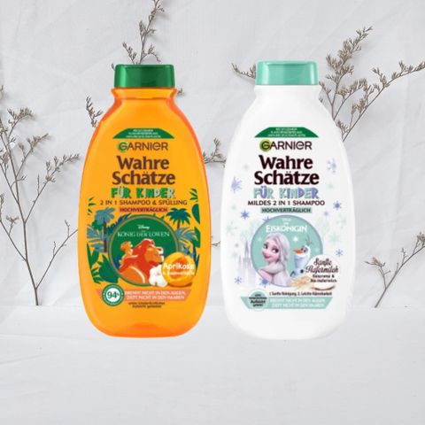 Gội xả 2in1 Wahre Schatze Fur Kinder cho bé yêu,hương thơm nhẹ hàng từ hoa, chai 250ml