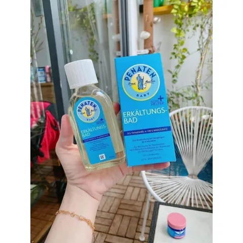 Tinh dầu tắm penaten dùng cho bé từ sơ sinh, hàng Đức