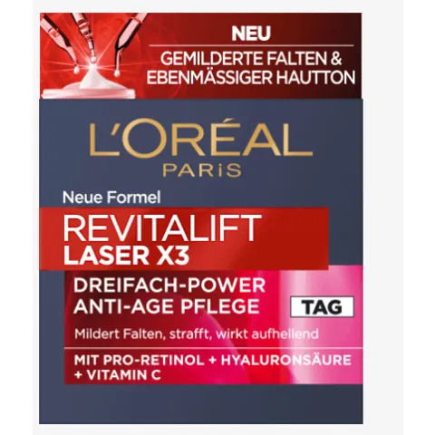 Bộ kem dưỡng ngày đêm, serum chống lão hóa Loreal Revitalift x 3