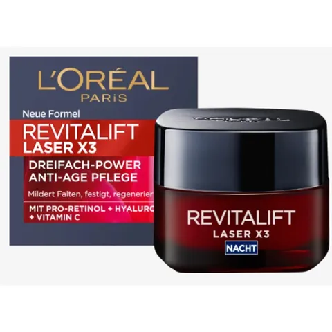 Bộ kem dưỡng ngày đêm, serum chống lão hóa Loreal Revitalift x 3