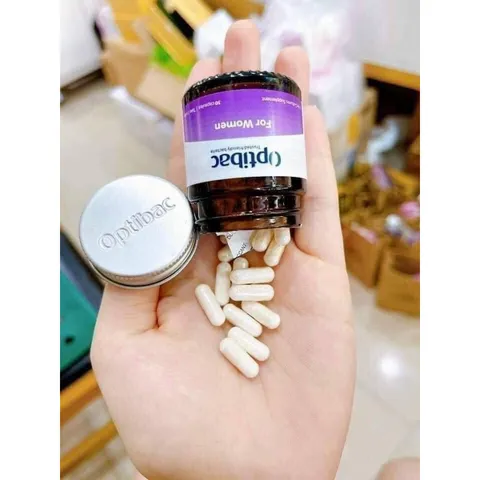 Men vi sinh OPTIBAC hộp 30 viên