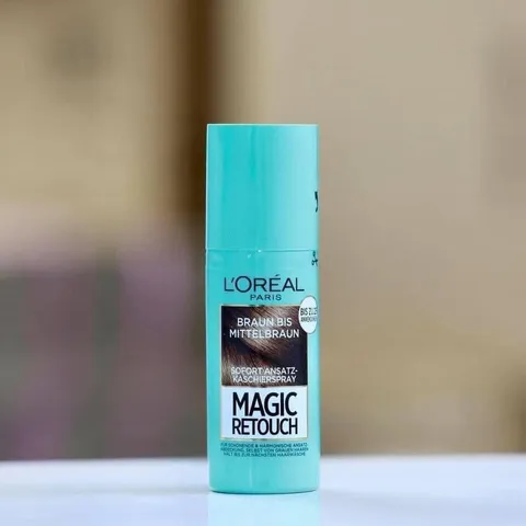 XỊT NHUỘM TÓC PHỦ BẠC Loreal, không gây bết khô tóc, tiện lợi dễ dàng sử dụng, chai 75ml