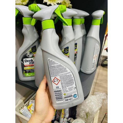 Xịt tẩy rửa dụng cụ nhà bếp ĐA NĂNG DENKMIT làm sạch mọi vết bẩn, đồ inox, mặt kính, chai siêu to 750ml