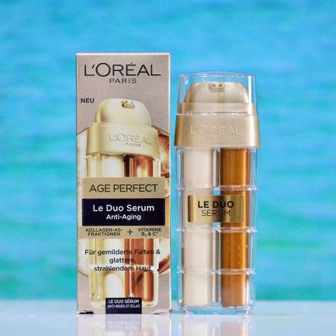 Serum Loreal 2in1 chống lão hóa, giảm nếp nhăn, da mịn màng, hàng Đức