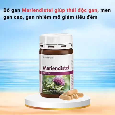 Bổ gan, thải độc gan MARIENDISTEL tăng cường hoạt động gan, giảm men gan cao