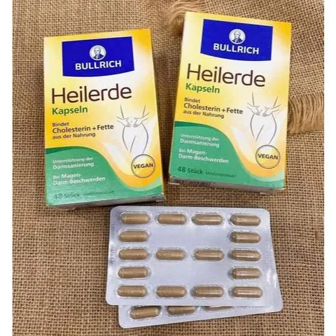 Viên uống bullrich heilerde hộp 48 viên