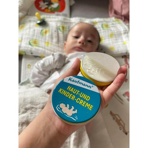Kem hăm và dưỡng da Kaufmann chống khuẩn, bảo về da cho bé từ sơ sinh, hàng Đức, 30ml, 75ml