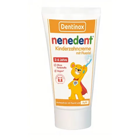Kem đánh răng trẻ em nenedent Kinderzahncreme bảo vệ răng miệng cho bé