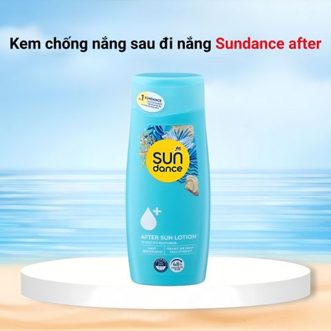 Kem chống nắng sau đi nắng Sundance AFTER làm dịu da nhanh chóng, chai 200ml