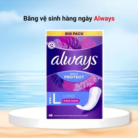Băng vệ sinh hàng ngày Always dùng siêu thích