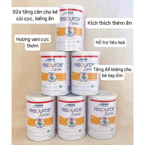 Sữa béo Nestle Resource Junior hàng Đức, hộp 400g
